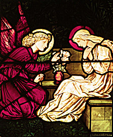 Annunciation by Edward Burne-Jones