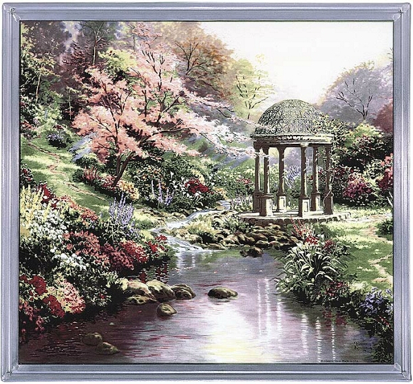 Thomas Kinkade Pools of Serenity by Glassmasters