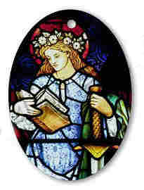 St Catherine of Alexandria by William Morris